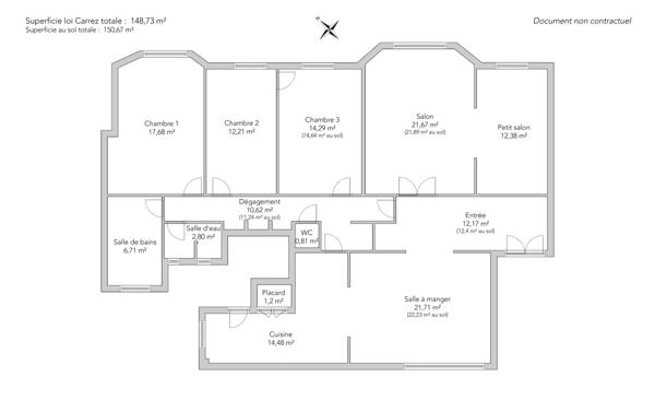 Appartement Paris 14 e - VAVIN / MONTPARNASSE