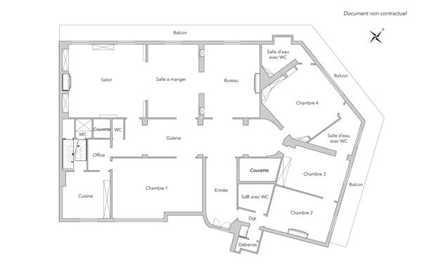 Appartement Paris 8e - PARC MONCEAU