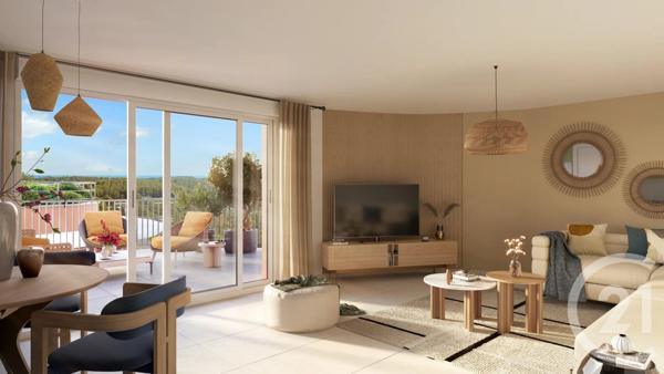 Appartement T2 à vendre  2 pièces - 42,10 m2 VALBONNE - 06