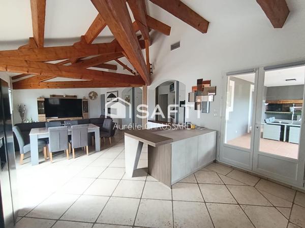 Villa 4 chambres, piscinable, au calme