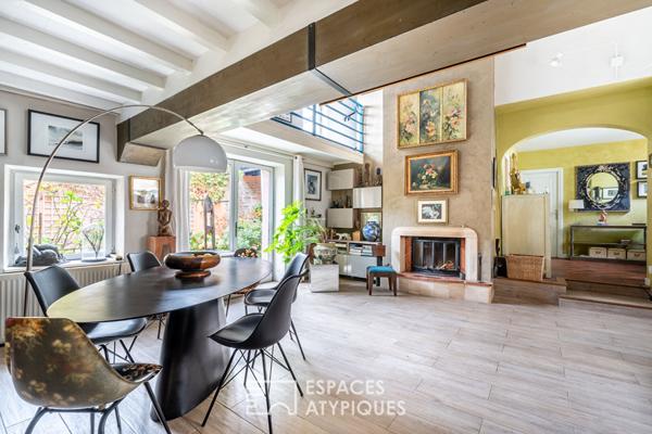 Maison de caractère avec jardin à Montmerle-sur-Saône