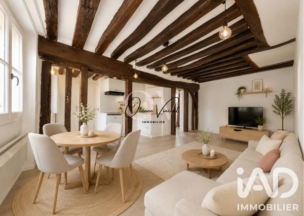 Appartement à vendre 2 pièces 43,5 m² Paris 4