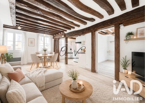 Appartement à vendre 2 pièces 43,5 m² Paris 4