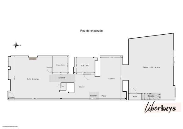 Maison de ville familiale avec 4 chambres - Jardin et grand garage indépendant - Au centre de Dagneux