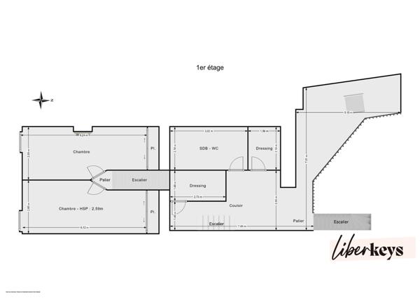 Maison de ville familiale avec 4 chambres - Jardin et grand garage indépendant - Au centre de Dagneux