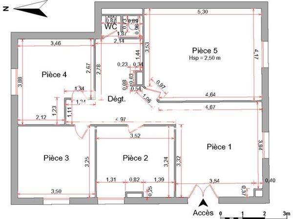 Location Local commercial 5 pièces 87.92 m² - 144 PLACE DU QUEBEC Montpellier 34000