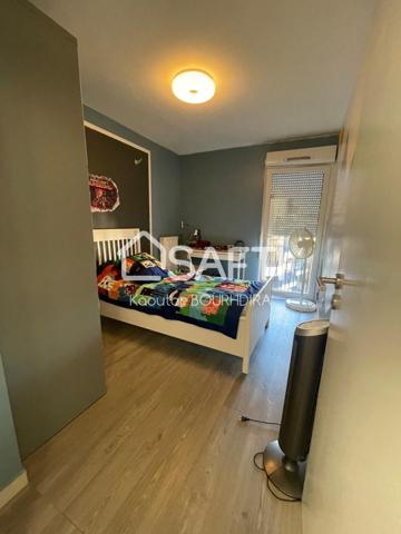 Appartement T3 rénové avec terrasse et garage