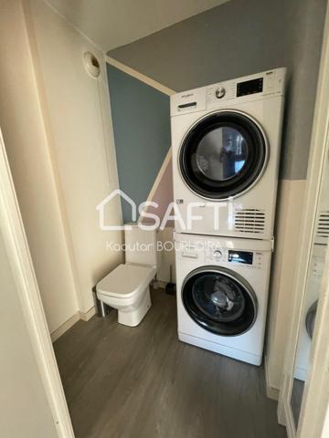 Appartement T3 rénové avec terrasse et garage