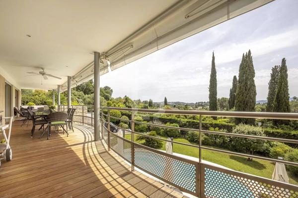 À vendre belle maison individuelle avec piscine à Mougins, quartier résidentiel recherché.