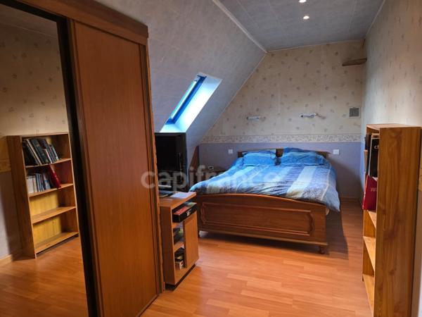 Maison à vendre QUIMPER (29) 4 chambres, 96 m2 sur terrain de 1156 m2 Sous sol complet