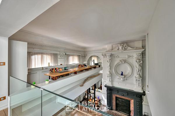 Loft napoléonien avec terrasse et bassin sur les toits