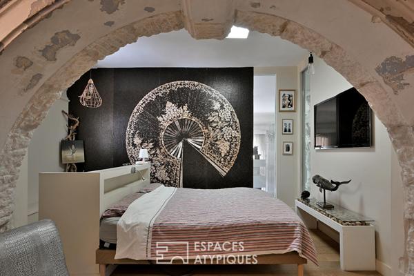 Loft napoléonien avec terrasse et bassin sur les toits