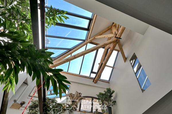 Loft napoléonien avec terrasse et bassin sur les toits