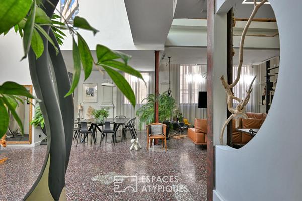Loft napoléonien avec terrasse et bassin sur les toits