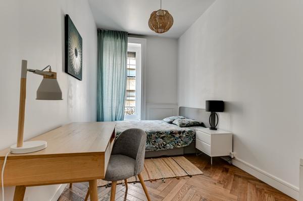TÊTE D'OR / MASSÉNA Appartement avec 3 chambres et un balcon en étage