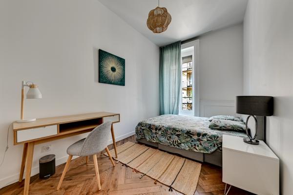 TÊTE D'OR / MASSÉNA Appartement avec 3 chambres et un balcon en étage