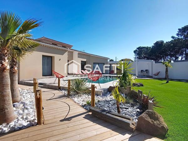 Villa haut de gamme 177 m² sur 1015 m² de terrain