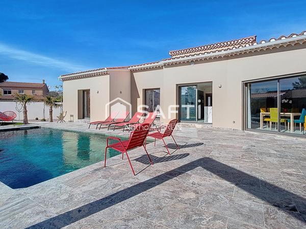 Villa haut de gamme 177 m² sur 1015 m² de terrain