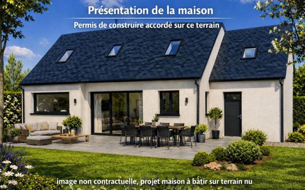 Terrain constructible 711 m²