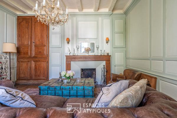 Maison de caractère avec jardin et dépendance esprit loft