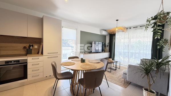 Appartement 3 pièces avec grande terrasse et parking