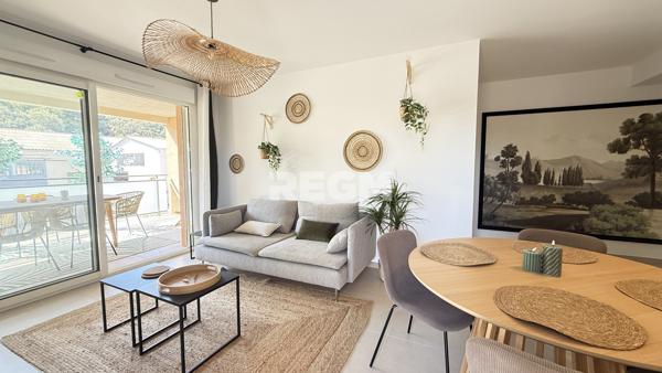 Appartement 3 pièces avec grande terrasse et parking