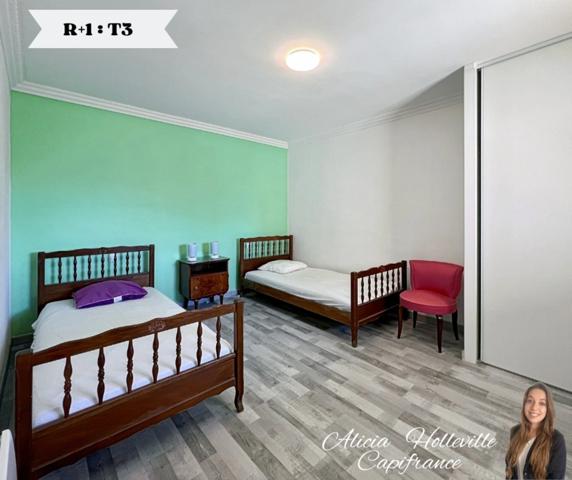 Maison sur un terrain de 1007m² à deux pas de la mer et des commerces