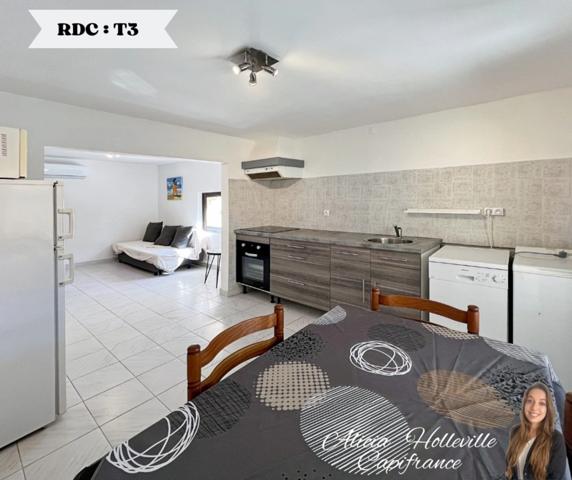 Maison sur un terrain de 1007m² à deux pas de la mer et des commerces