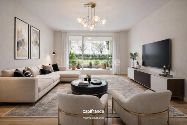 CROIX DE PIERRE - TROIS PIÈCES A RAFFRAICHIR AVEC TERRASSES ET GARAGE