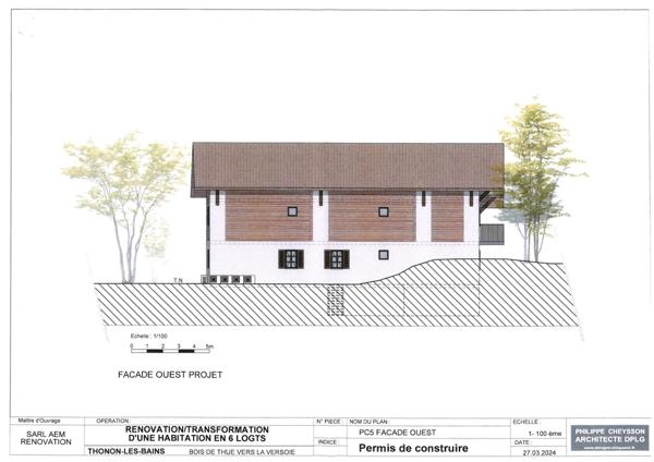 Bâtisse de 240 m2- Projet à terminer   Grosse opportunité de