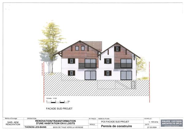 Bâtisse de 240 m2- Projet à terminer   Grosse opportunité de