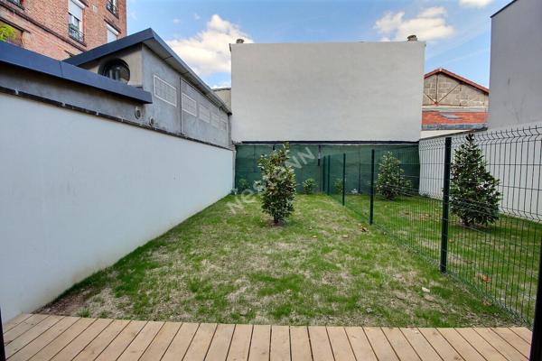 BAS MONTREUIL PROCHE VINCENNES, AVENUE DU PRESIDENT WILSON , BATIMENT AU CALME SUR COUR TRIPLEX 4 PIECES AVEC JARDIN PRIVATIF