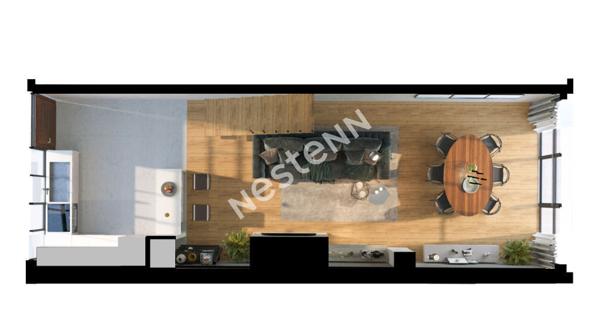 BAS MONTREUIL PROCHE VINCENNES, AVENUE DU PRESIDENT WILSON , BATIMENT AU CALME SUR COUR TRIPLEX 4 PIECES AVEC JARDIN PRIVATIF