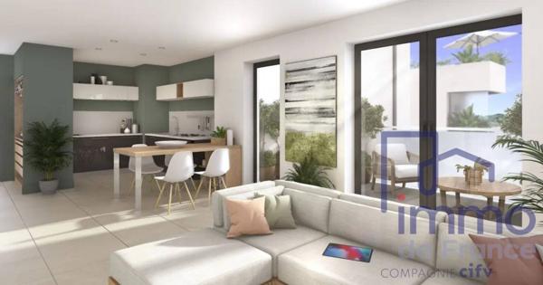 Appartement 3 pièces                                        - 42400 Saint-Chamond Réf : 2787-CIFVFOREZVELAY