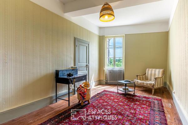 Maison de ville de charme avec garage et combles d’exception