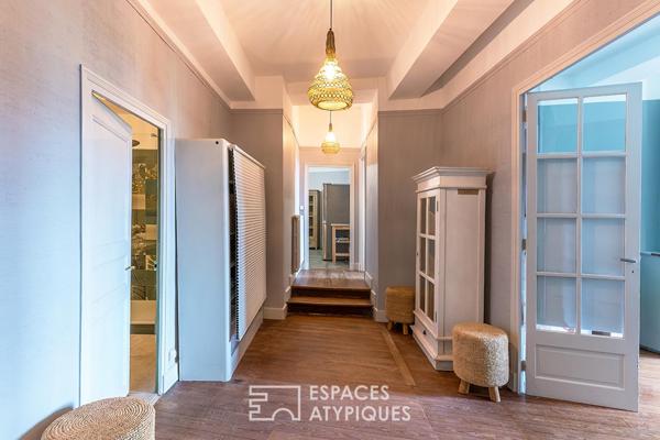 Maison de ville de charme avec garage et combles d’exception