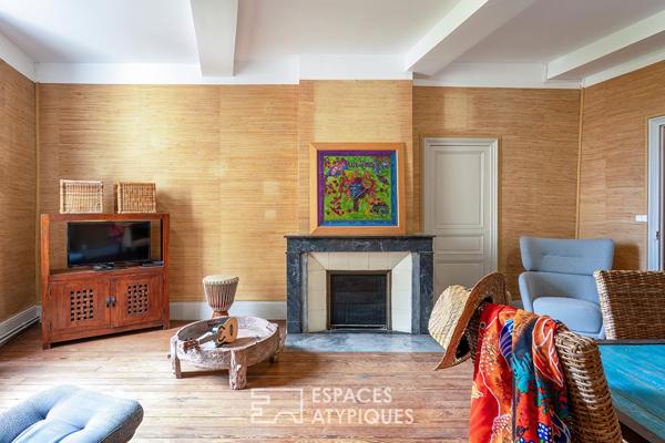 Maison de ville de charme avec garage et combles d’exception