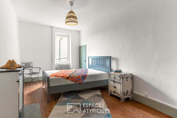 Maison de ville de charme avec garage et combles d’exception