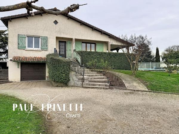 Maison 4 pièces 102m2 avec piscine et annexe