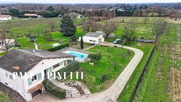 Maison 4 pièces 102m2 avec piscine et annexe