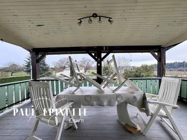 Maison 4 pièces 102m2 avec piscine et annexe