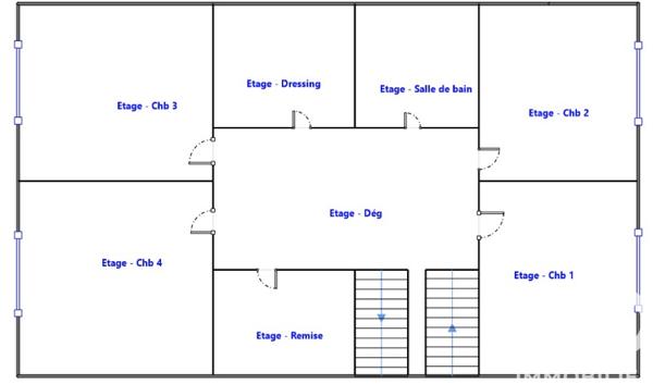 Maison à vendre 6 pièces 189 m² Pressigny