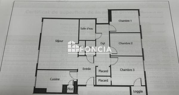 À vendre Appartement 4 pièces 61.93 m² - Marseille 13009