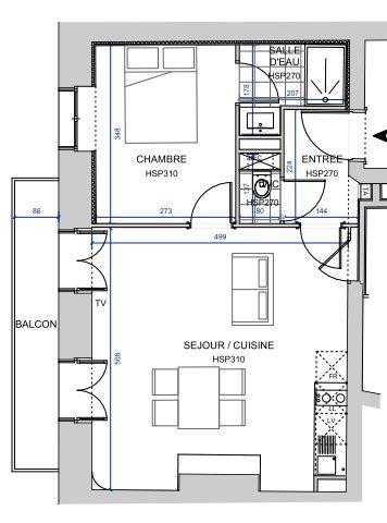 Magnifique Appartement T2 refait à neuf