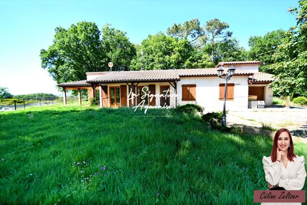 Maison de campagne avec piscine et installations équestres – Environnement paisible proche d’un lac