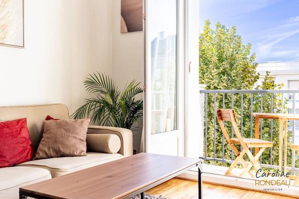 A vendre Nantes St Félix Tortière T2 balcon, ascenseur, cave et parking