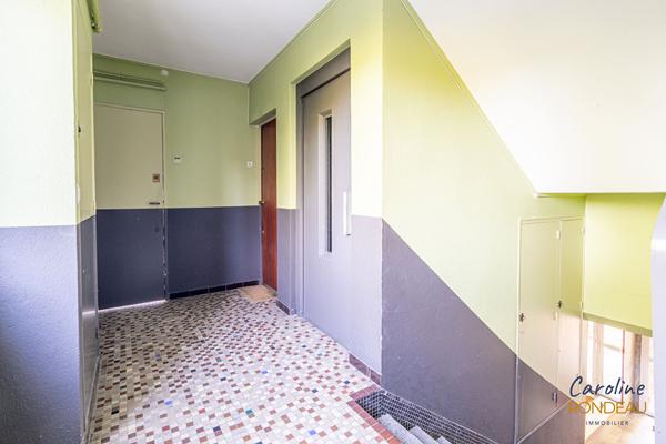 A vendre Nantes St Félix Tortière T2 balcon, ascenseur, cave et parking