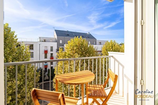 A vendre Nantes St Félix Tortière T2 balcon, ascenseur, cave et parking