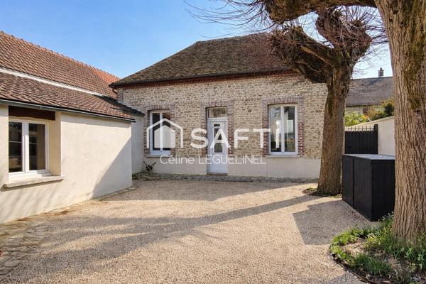 Maison de caractère – 3 chambres - Bureau- jardin sans vis à vis