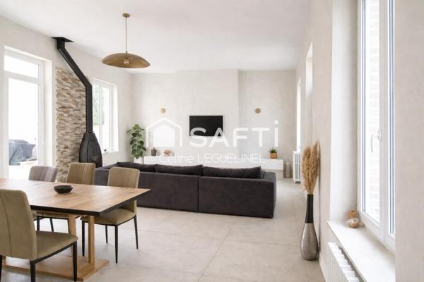 Maison de caractère – 3 chambres - Bureau- jardin sans vis à vis